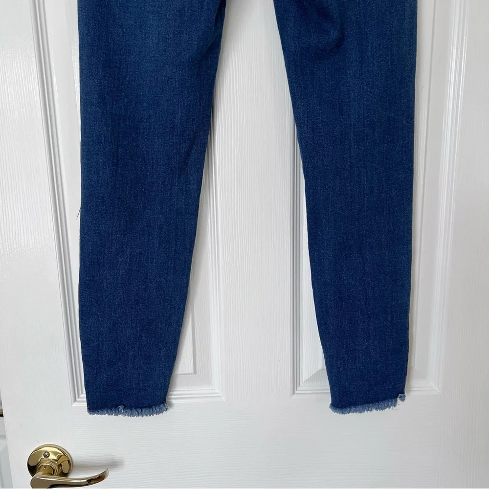 KanCan Estilo high rise raw hem cotton jeans 27